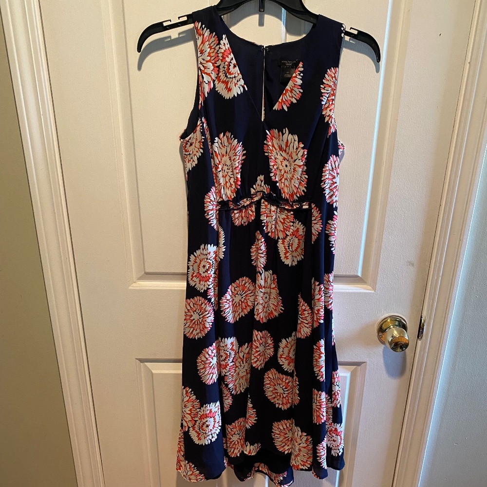 Ann Taylor flowered dress